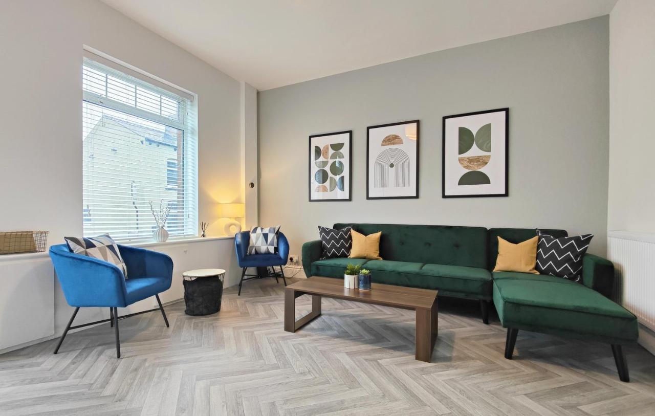 Stott House - Bright Spacious Townhouse 15 Minutes To Central Manchester With Free Parking别墅 外观 照片